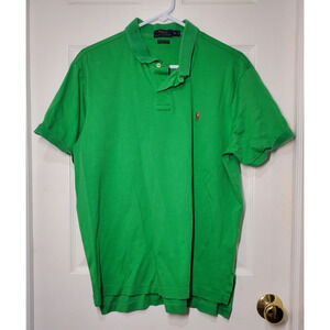 Polo Ralph Lauren Collared Shirt Men’s XL Blue Pima Soft Touch